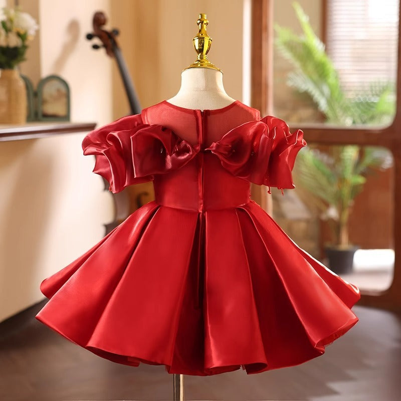 Girl Light Luxury Minority Little Girl Birthday Princess Dress