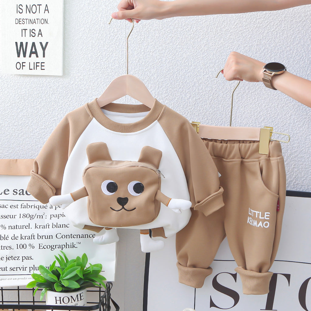 Baby Boy Autumn Clothes Suit Western Style