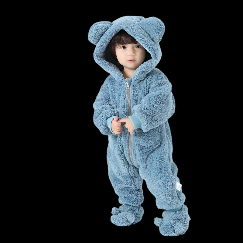 Lambswool Baby Jumpsuit Outer Wear
