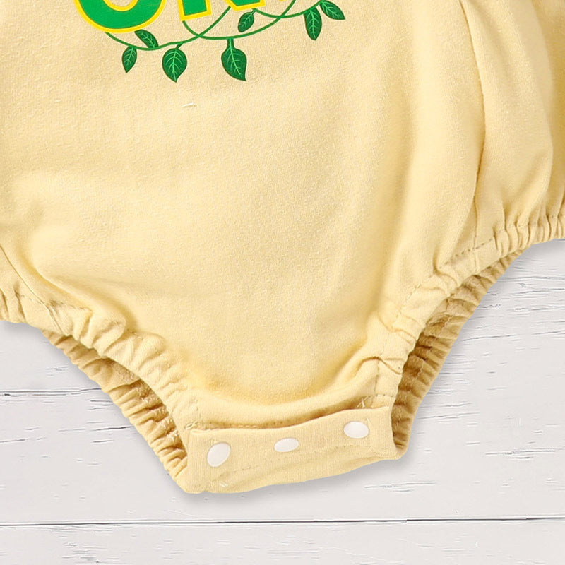 Infant Baby Boy Gentleman Outfit Summer Short Sleeve Crew Neck T Shirt First Birthday Suspender Romper Jumpsuit Set